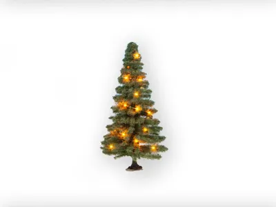 Produktbild von NOCH Beleuchteter Weihnachtsbaum, Grün