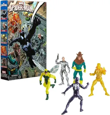 Obrázek produktu pro Marvel Legends – Sada 5 figurek Spider-Mana – F3479