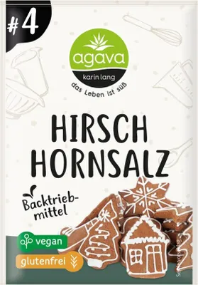 Produktbild von AGAVA Hirschhornsalz, 20g (2er Pack)