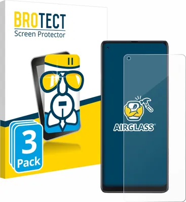 Produktbild von 3x BROTECT Schutzglas für Cubot Max 3 Schutzfolie Panzer Folie Glas Display Schutz klar