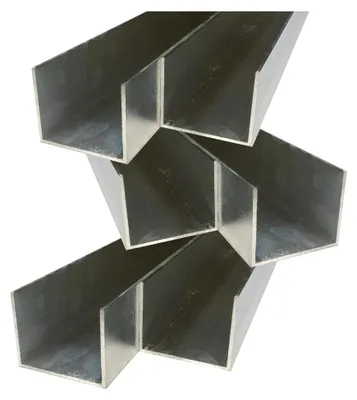 Produktbild von Aluminium U-Profil 45 x 55 x 45 x 2,0 mm (200 cm)