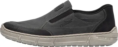 Produktbild von Rieker Herren Slipper Halbschuh sportlich Stretch 04054, Größe:41 EU, Farbe:Grau