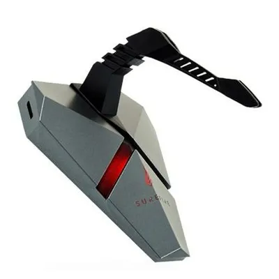 Produktbild von SureFire AXIS, USB 3.2 Gen 2 (3.1 Gen 2) Type-A, USB 3.2 Gen 2 (3.1 Gen 2) Type-C, MicroSD (TransFlash), 5000 Mbit/s, Schwarz, Grau, Acrylnitril-Butadien-Styrol (ABS), Aluminium, Silikon, 1,2 m