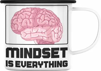 Produktbild von Trendation - Entrepreneur Emaille Tasse Entrepreneurship Geschenk Spruch Motivation Idee Mindset (Schwarz)