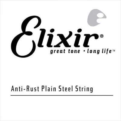 Obrázek produktu pro Elixir 13011 Plain Steel .011 Samostatná struna pro kytaru