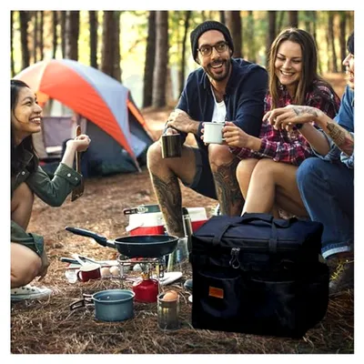 Produktbild von Camping Tragetasche - Wasserdichte Ausrüstung für Outdoor-Aktivitäten mit Haken