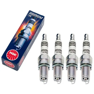 Produktbild von Zündkerzen Set NGK 4x DCR8EIX Iridium-Zündkerze entstört, 19,0mm Langgewinde Ø 12,0mm Hex 16,0mm, Elektrodenabstand 0,75mm, Wärmewert 8, 3606