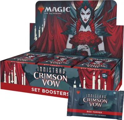 Produktbild von Innistrad: Crimson Vow - Set Booster Display (30 Booster) - deutsch