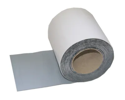 Obrázok produktu pre Sanremo DACH opravná páska na odkvapy samolepiaca hliníková butylová páska biela 150 mm x 10 m