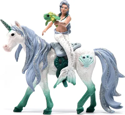 Produktbild von Schleich 42509 Meerjungfrau auf Meereseinhorn