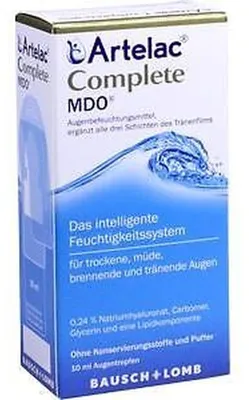 Immagine prodotto di Artelac Complete MDO collirio, soluzione da 10 ml