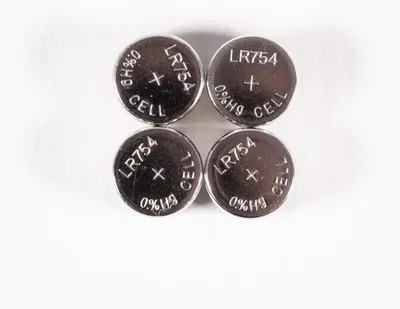 Productafbeelding van AG5 LR754 knoopcellen, 1,5 V, 4 stuks, kwikvrij, lange levensduur