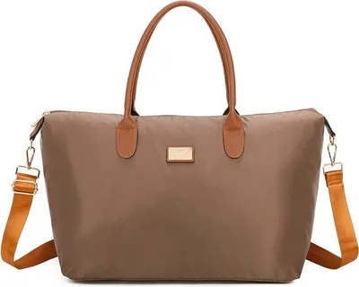 Immagine prodotto di Borsa shopper Gallantry da donna color taupe - borsa trendy, shopper, borsa da spiaggia, borsa da weekend, borsa da barca