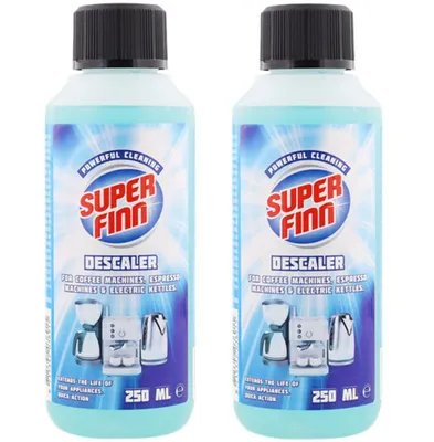 Produktbild von Superfinn Entkalker 250 ml universal für Kaffeevollautomaten Kaffeemaschinen