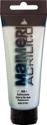 Produktbild von Maimeri Acrilico Acrylfarbe Glow In The Dark 008 200 ml 1 stk