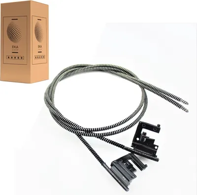 Produktbild von Schiebedach Reparatursatz Seilzug Bowdenzug kompatibel für Renault Clio II | Rechts + Links | OEM 451058801 | Metall | 2-teilig | Neu