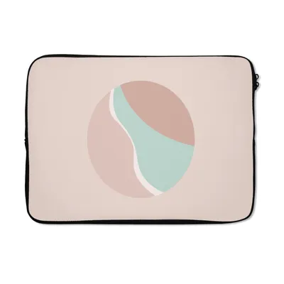 Produktbild von MuchoWow® Laptop Hülle 14 ZollSommer - Strand - Pastell Laptoptasche - Laptoptasche - Stoßsicher - Schutzhaube