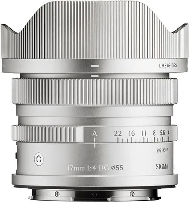 Zdjęcie produktu dla Obiektyw SIGMA 17 mm f/4 DG Contemporary Silver kompatybilny z mocowaniem L