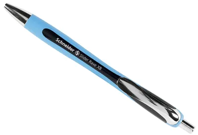 Zdjęcie produktu dla Schneider Schreibgeräte Slider Rave XB, Spinacz, Przyciskany długopis, Możliwość ponownego napełnienia, Czarny, Extra Pogrubiony