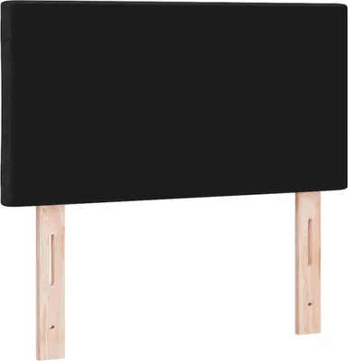 Immagine prodotto di vidaXL Testiera nera 80 cm Tessuto