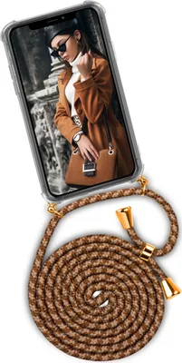 Produktbild von TWIST-Case + TWIST-Cord für iPhone X / iPhone Xs, Farbe:Paris 1896 (Gold)