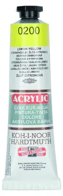 Obrázok produktu pre KOH-I-NOOR 16271200000 Akrylová farba 200 Lemon Yellow 40 ml 1 ks