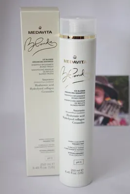 Zdjęcie produktu dla Medavita Blondie ICE Szampon wzmacniający blond 250ml