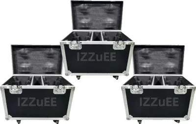 Immagine prodotto di Luce Moving Head, 19x15W RGBW, controllo DMX, 3 solo flight case