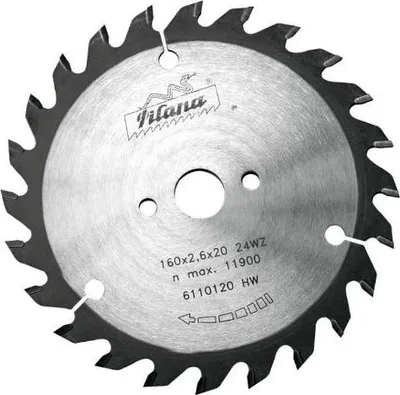 Obrázok produktu pre Pilový kotúč SK 91 WZ, Ø 160 x 2,6 x 20 mm, 48 zubov, , PILANA