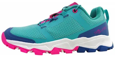 Produktbild von Trollkids Sandefjord Hiker XT sportlicher Schnürer Türkis in Gr. 37