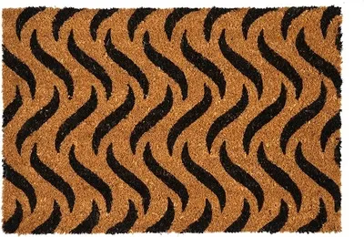 Produktbild von Fußmatte, Fußmatte aus Kokosnuss,modern, hochwertig Couleur 40x60cm Wellen
