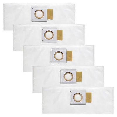Image de Lot de 5 sacs à poussière en papier filtrant pour aspirateur MAKITA VC1310L, VC2510L, VC2211M , DVC860LZ et DVC863LZ