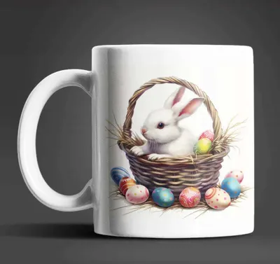 Produktbild von Osterhase Ostereier Ostern Kaffeetasse Teetasse Tasse Geschenkidee