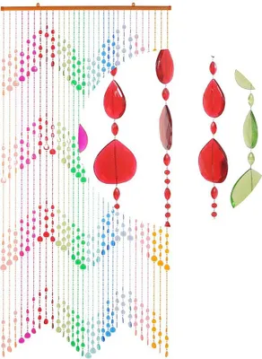 Produktbild von Türvorhang KLUNKER, verschiedene Farben und Größen, Kunststoff
