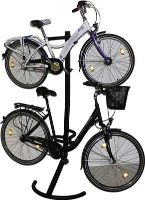 Produktbild von Fahrradständer Fahrradhalter Fahrradwandhalter Fahrrad Ständer für 2 Fahrräder Neu