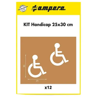 Produktbild von Schablonenset Schablonen Handicap 25x30