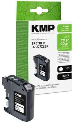Image de KMP B55 - Noir - compatible - Cartouche d'encre