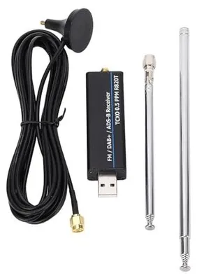 Zdjęcie produktu dla Odbiornik rtl sdr 0 5 ppm tcxo scanner radiowy dla radioamatorów