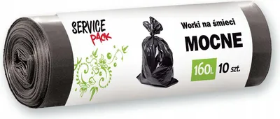 Obrázok produktu pre Vložky do odpadkových košov STRONG LDPE 160L 10 kusov