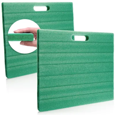 Zdjęcie produktu dla Poduszka na kolana 2x, wyściełana ochrona kolan, 35x30x2.5 cm, wodoodporna, do ogrodnictwa