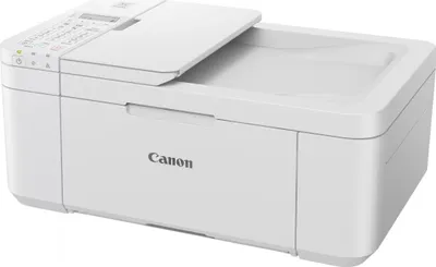 A white Canon PIXMA TR 4751i Multifunktionsdrucker is shown from a three-quarter front angle against a white background.