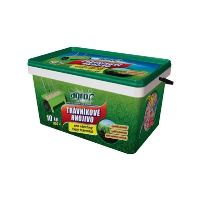 Obrázek produktu pro AGRO Trávníkové hnojivo kbelík 10 kg AGRO 000364