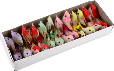 Obrázek produktu pro Umělý pták Ornament,Simulace ptáka Ornament,Faux Bird dekorace,Umělá pěna pták,Umělý dekorativní pták