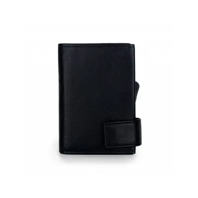 Immagine prodotto di Portadocumenti in pelle SecWal RFID con scomparto per monete Portafoglio Portamonete SW2, colore: nero