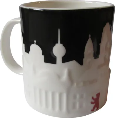 Zdjęcie produktu dla Starbucks City Mug Relief Cup **Berlin** - Kubek - Kawa 14oz YAH
