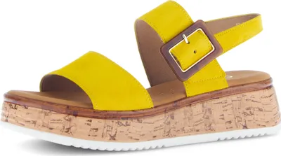 Produktbild von Gabor Plateau Sandaletten Damen 31393931323934 Gelb 39 EU