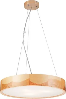 Produktbild von Hängeleuchte E27 braun Ø47cm H:70cm dimmbar