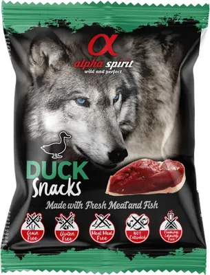 Obrázok produktu pre Alpha Spirit Dog Snack Duck, 50 g