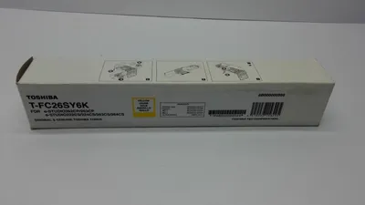 Imagen del producto de Toner amarillo TOSHIBA TFC26SY6K, para 6.000 páginas