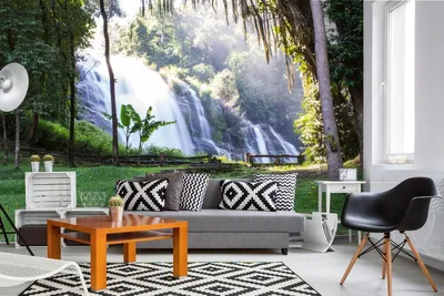 Produktbild von Vlies Fototapete NATIONALPARK IN THAILAND 375 x 250 cm (inkl. Kleister) - Vlies Tapete, Wandtapete, Wandbilder - Tapete für Wohnzimmer Schlafzimmer, Büro, Küche - Montagefertig